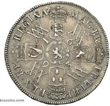 1693 William and Mary, half crown