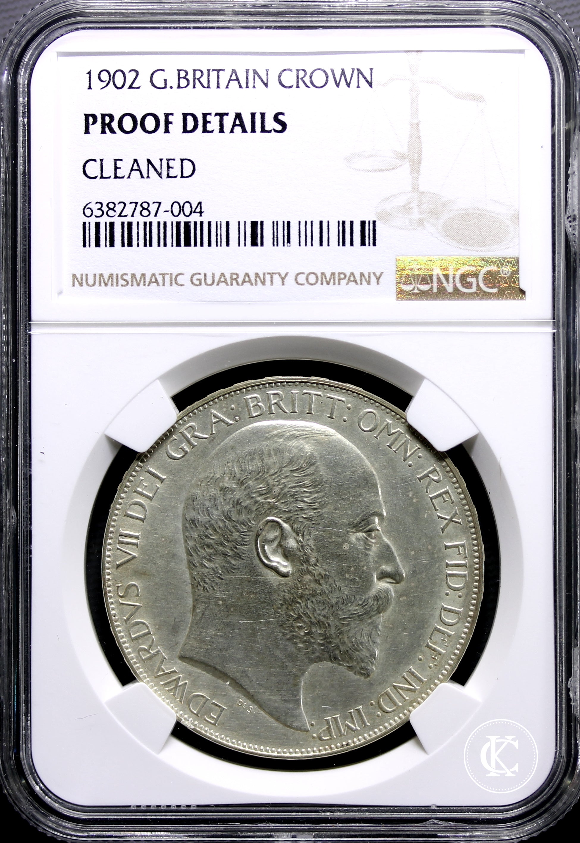 1902 Great Britain Crown – Edward VII – Proof Issue – Kos Coins