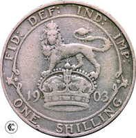 1903 Edward VII Shilling