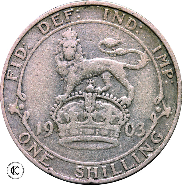 1903 Edward VII Shilling