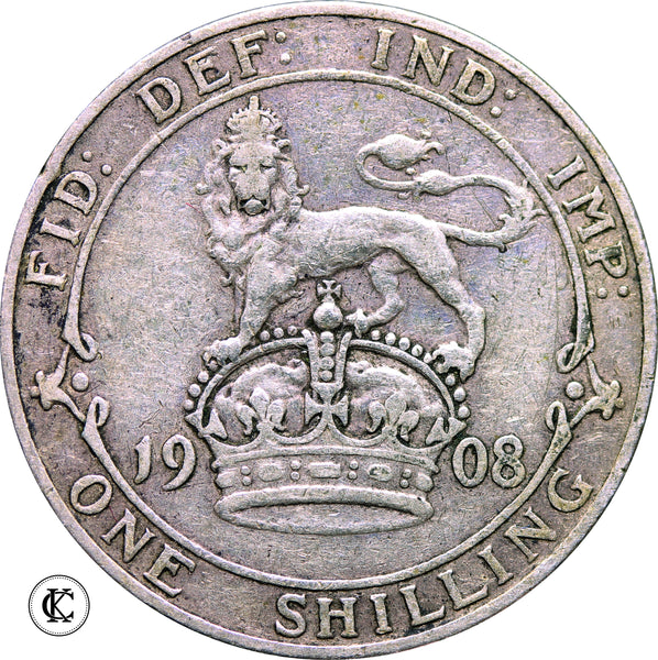 1908 Edward VII Shilling