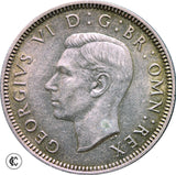 1937 George VI English Shilling