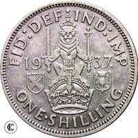 1937 George VI Scottish Shilling