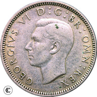1940 George VI English Shilling