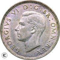 1942 George VI English Shilling