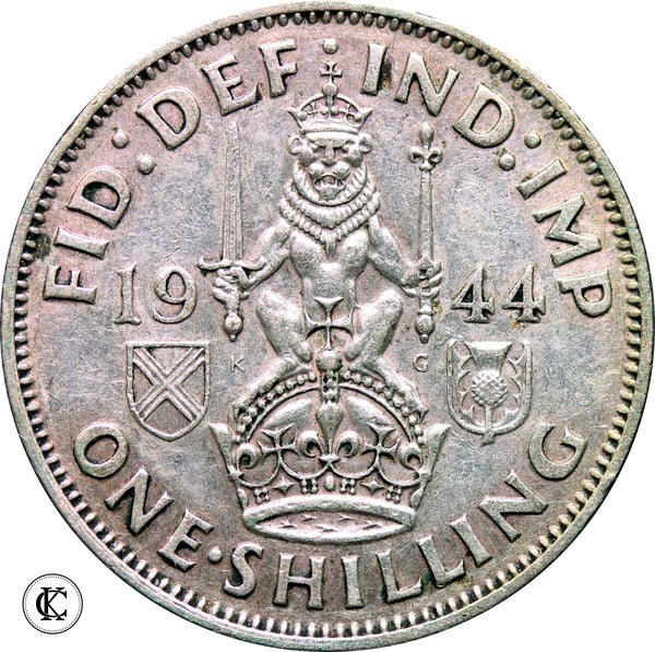 1944 George VI Scottish Shilling