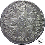1676 Charles II shilling