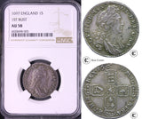 1697 William III shilling