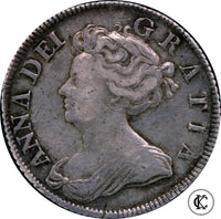 1705 Anne shilling