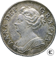 1708 Anne one shilling