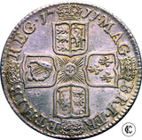 1711 Anne shilling