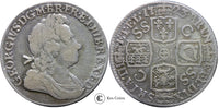1723 George I Shilling French arms at date