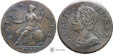 1749 George II Half Penny