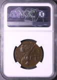 1770 George III Half Penny MS 63 BN
