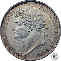 1821 George IIII shilling