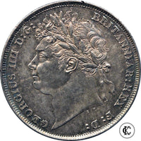 1824 George IV shilling