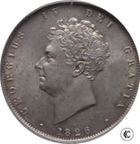 1826 George IV Half Crown