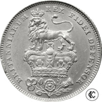 1828 George IV Six Pence