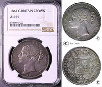 1844 Victoria Crown cinquefoils AU 55