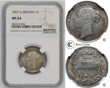 1857 Victoria one shilling