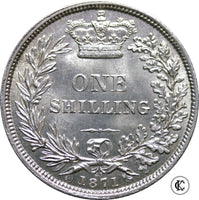 1871 Victoria Shilling