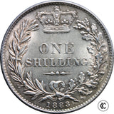 1883 Victoria shilling