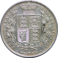 1885 Victoria Half Crown