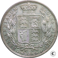 1887 Victoria Half Crown