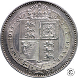 1887 Victoria Small Jubilee Bust Shilling