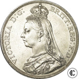 1889 Victoria Crown MS 62
