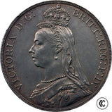 1890 Victoria Crown UNC Details