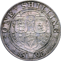 1893 Queen Victoria shilling