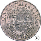 1894 Queen Victoria shilling