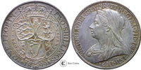 1899 Victoria Florin Two Shilling