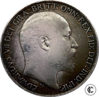1902 Edward VII Crown VF