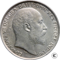 1905 Edward VII Sixpence