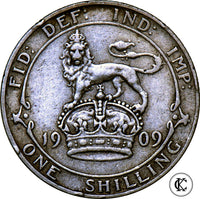 1909 Edward VII Shilling
