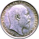 1910 Edward VII Sixpence