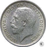 1911 George V Sixpence