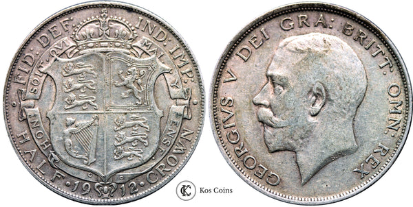 1912 George V Half Crown