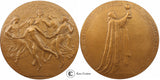 1914 Parsifal by G Devreese bronze medallion