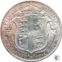 1917 George V Half Crown