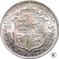 1919 George V Half Crown