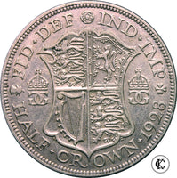1928 George V Half Crown