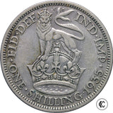 1935 George V Shilling