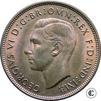1937 George VI Penny MS 66 BN