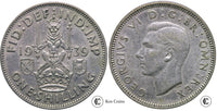 1939 George VI Scottish Shilling