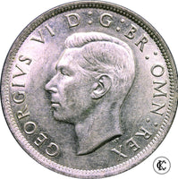1943 George VI Half Crown