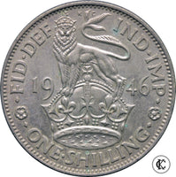 1946 George VI English Shilling