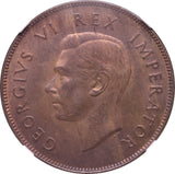 1947 George VI South Africa Penny